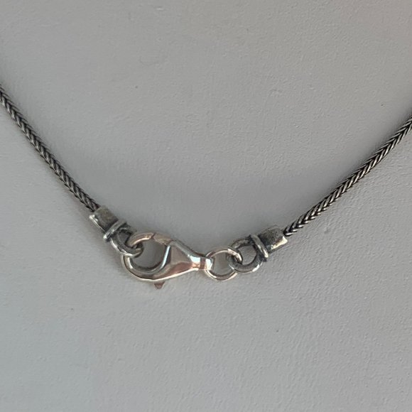 Didae 925 Open Heart Pearl Charm Necklace - Picture 4 of 4